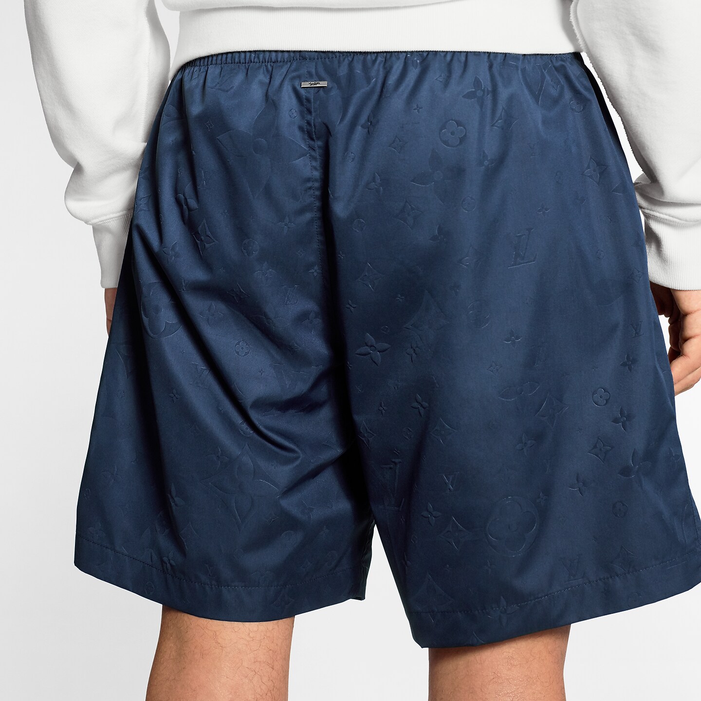 Louis Vuitton LVSE Signature Swim Board Shorts in Blue